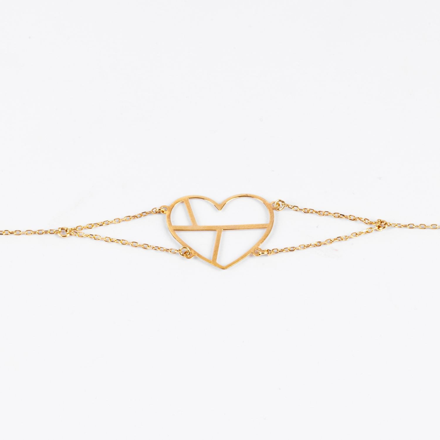 Heart Map Bracelet