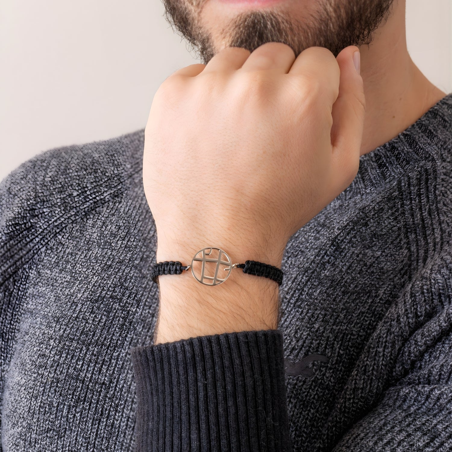 Round Map Shambala Bracelet